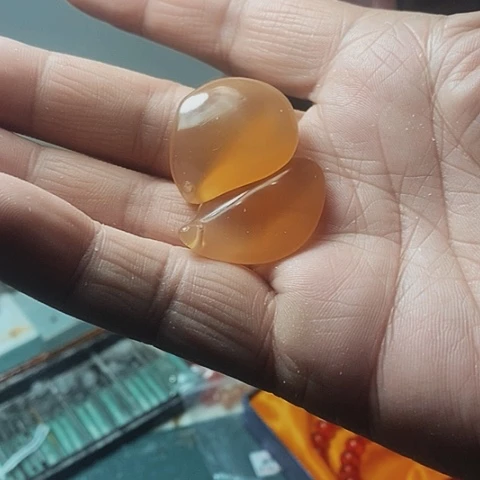 九*青鱼石手工制作吊坠