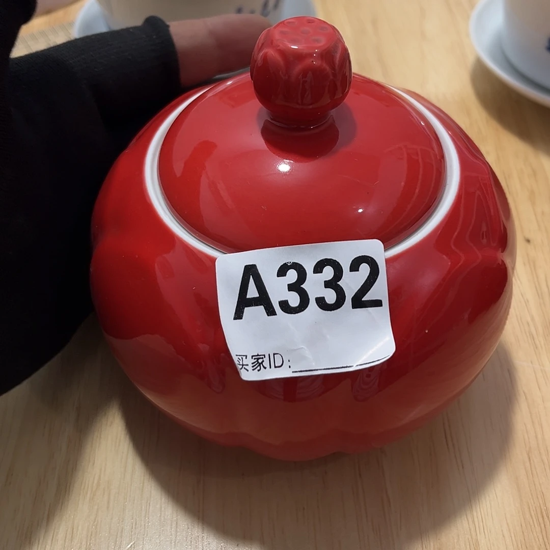 瓷片茶摆件工艺品摆件666