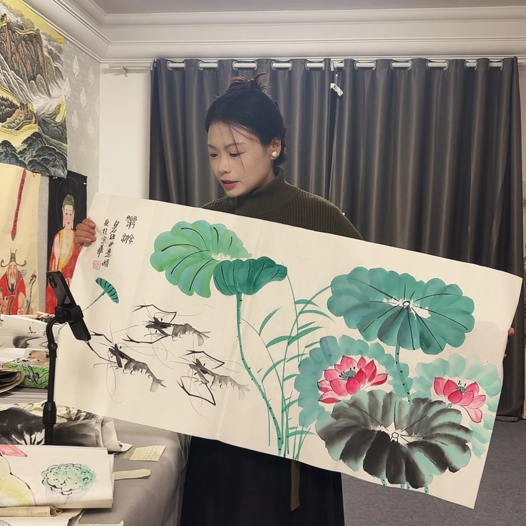 国画纯手绘图纯手绘纯手绘