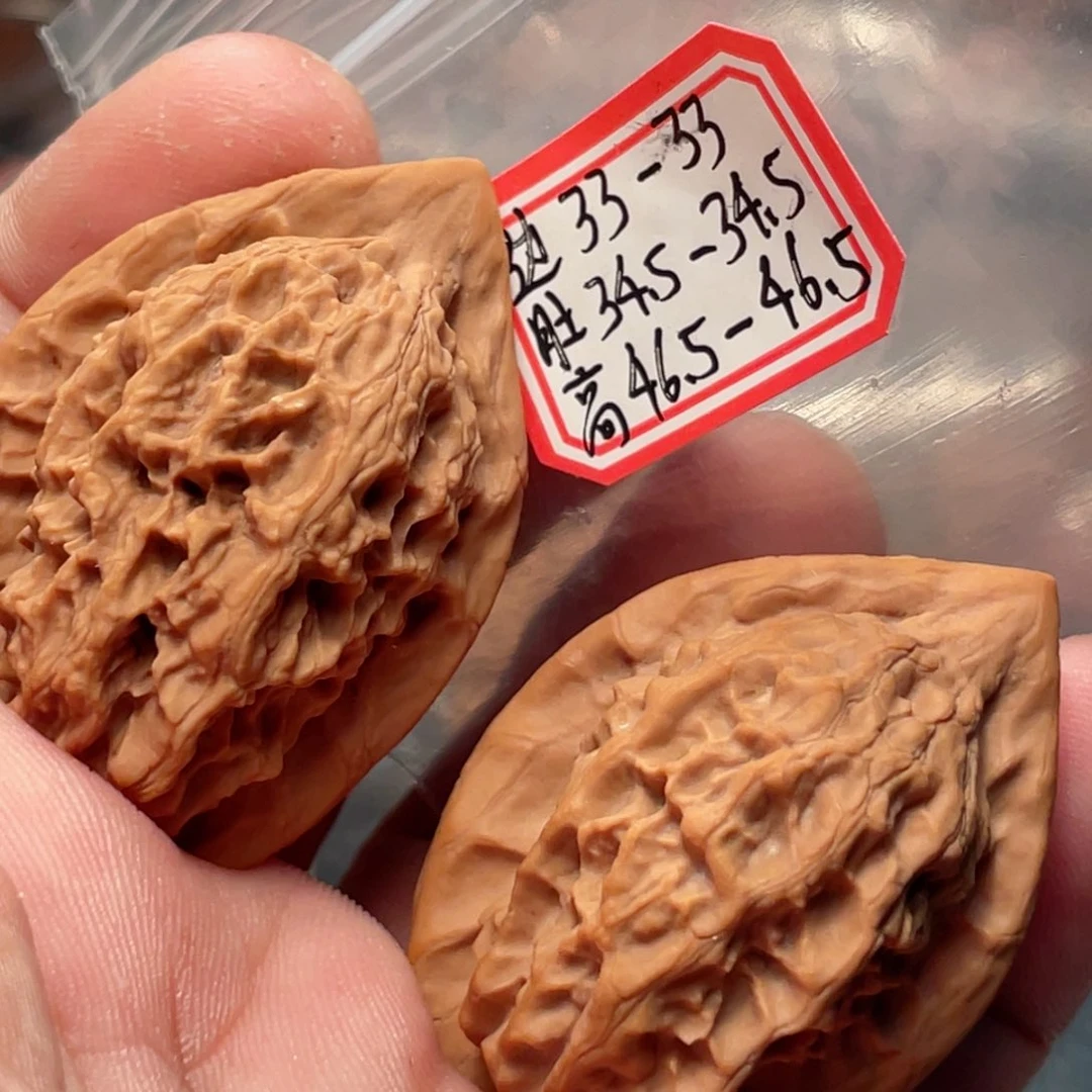 猴头核桃把件四*野生