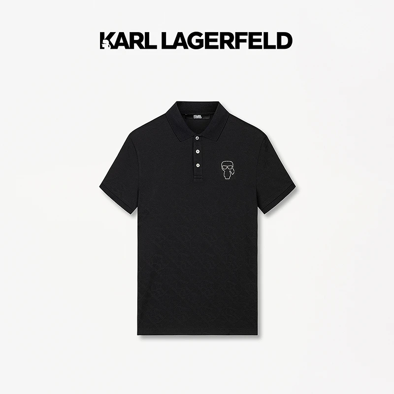 【臻享男装】KARL LAGERFELD卡尔拉格斐夏季POLO老佛爷1K1E30606126