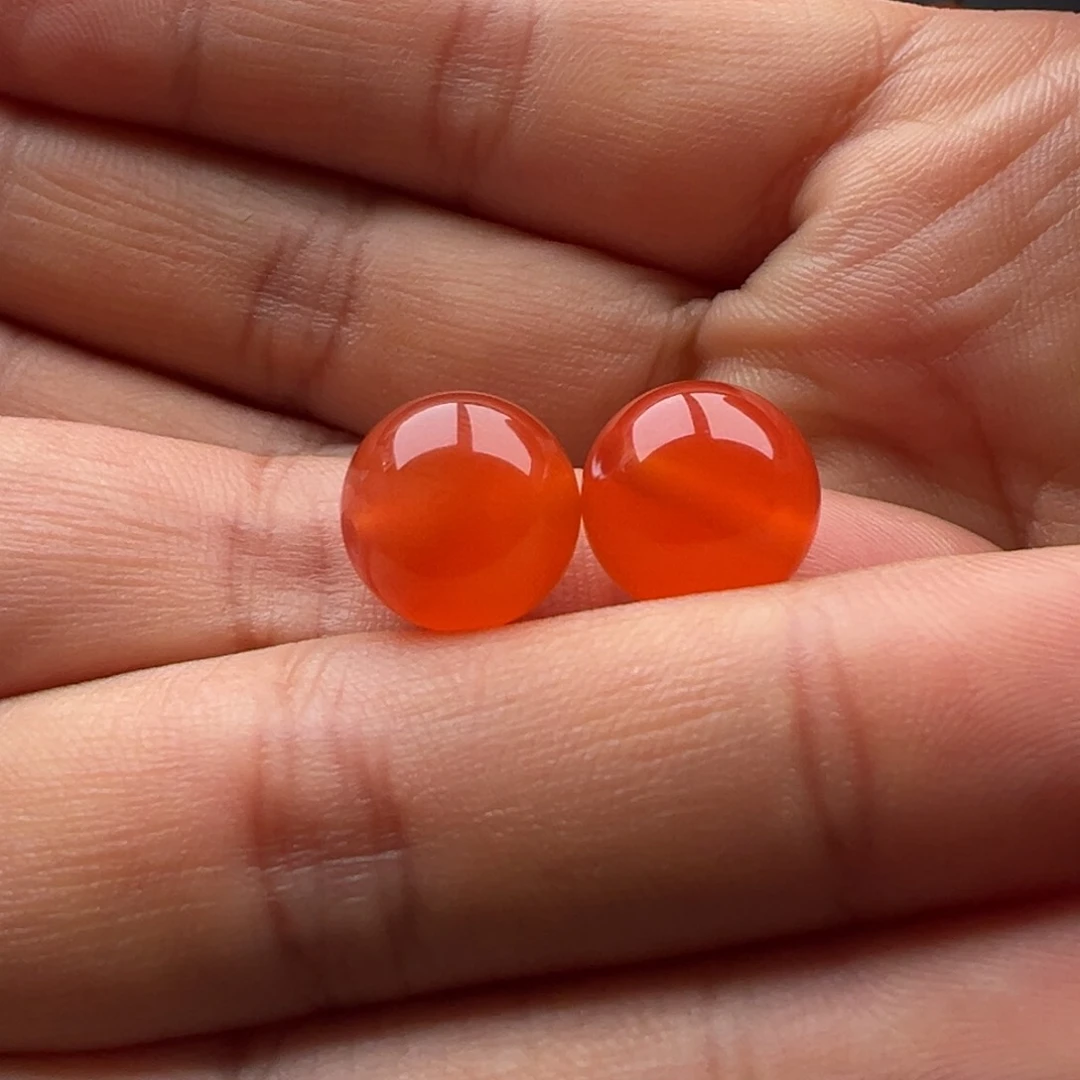 南红玛瑙圆珠12未镶嵌顺**然