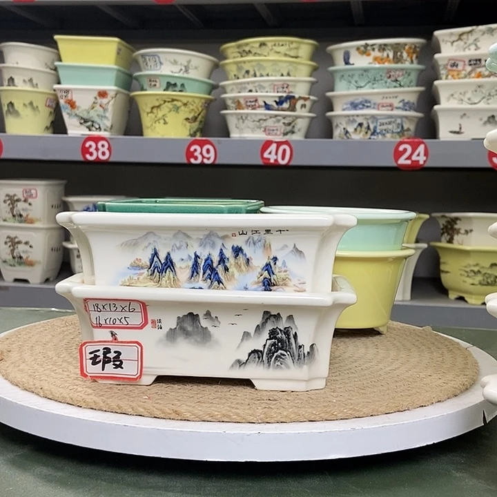 紫砂宜兴紫砂花盆