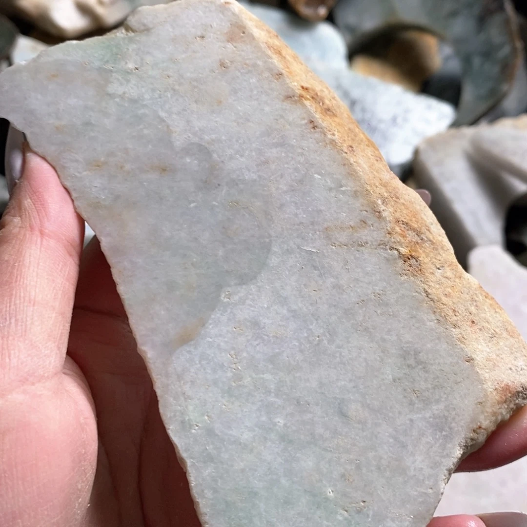 颈饰未镶嵌翡翠天然翡翠