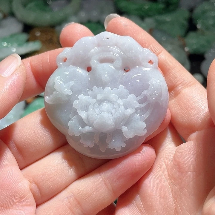 颈饰未镶嵌翡翠天