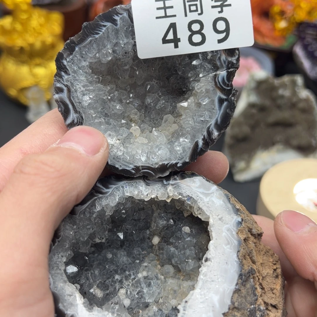 紫晶水晶摆件未镶嵌489