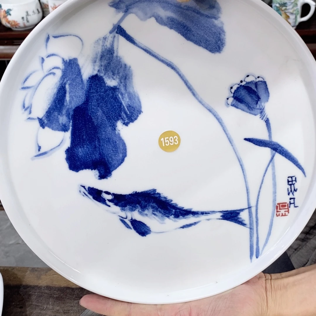 摆件吴义松陶瓷直播间1593