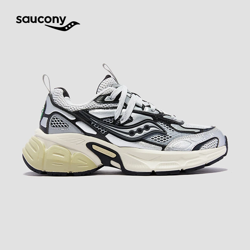 Saucony索康尼2K CAVALRY骑士鞋情侣复古百搭休闲鞋运动老爹鞋