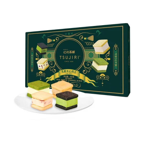 辻利茶铺 乳酪夹心西点(糕点) 420克