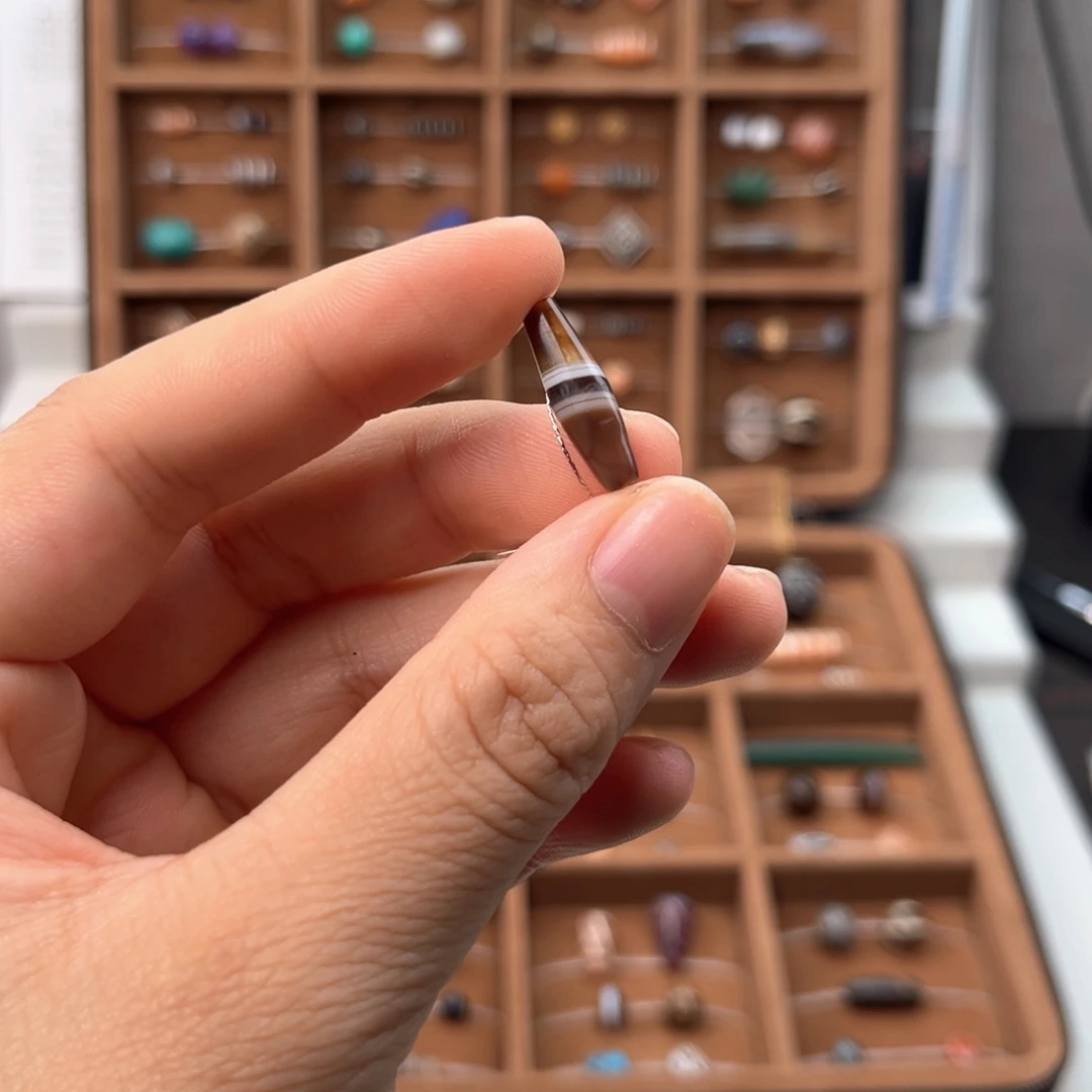 玛瑙/玉髓未镶嵌吊坠(不含链)