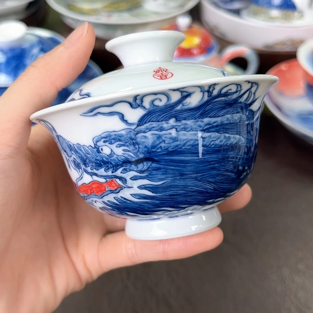 手绘高温瓷器瓷器