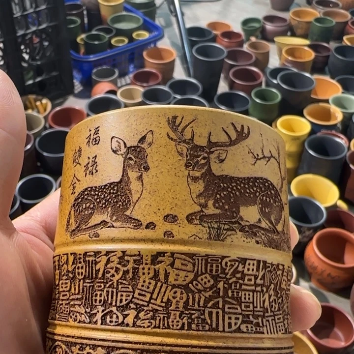 茶杯紫砂全手工制作工艺