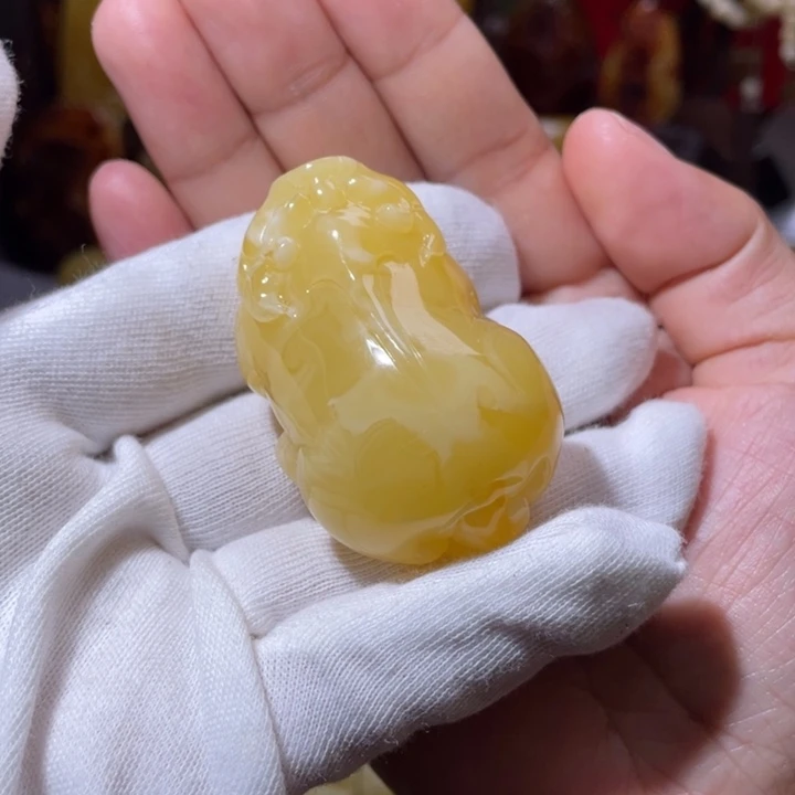 琥珀吊坠(不含链)未镶嵌