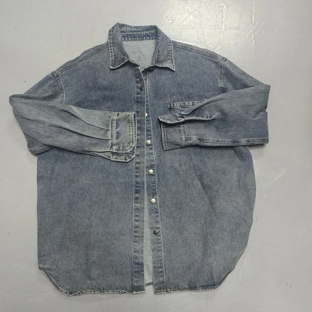 【南油玲姐】蓝色牛仔外套84120