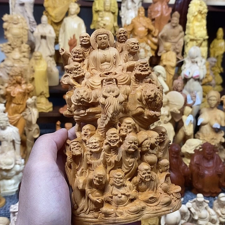 柏木（崖柏）崖柏瑕疵十八罗汉