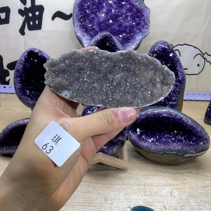 未镶嵌珠宝半成品紫晶