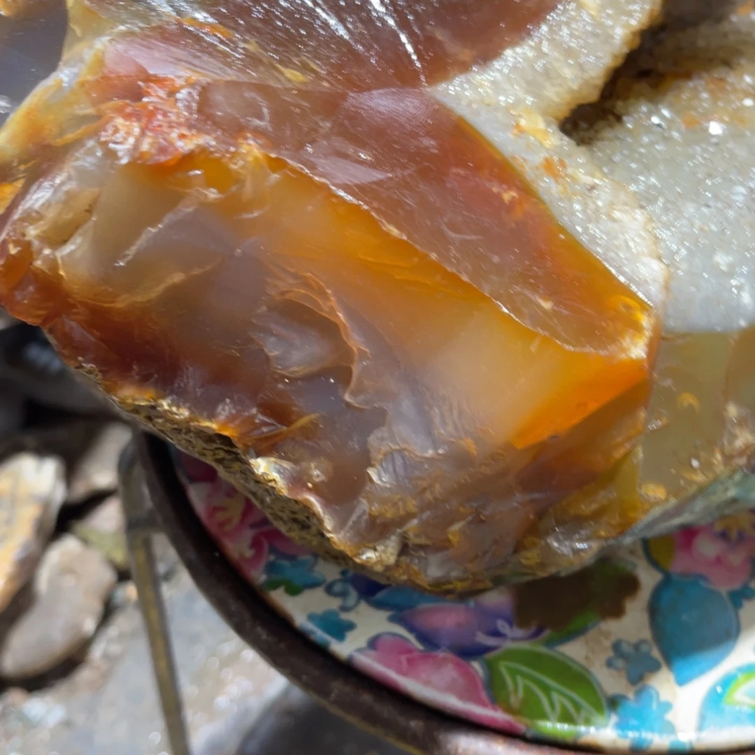 仙***定制玛瑙天然玛瑙手镯原石