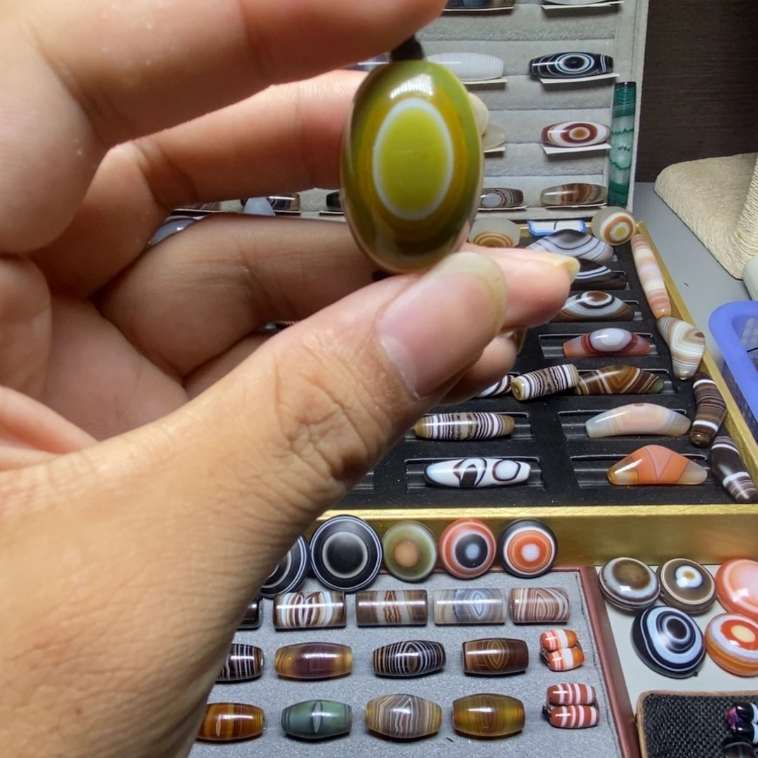 玛瑙/玉髓合金珠宝半成品