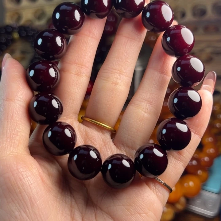 王***杰贝壳杉（血龙木）手串/手链