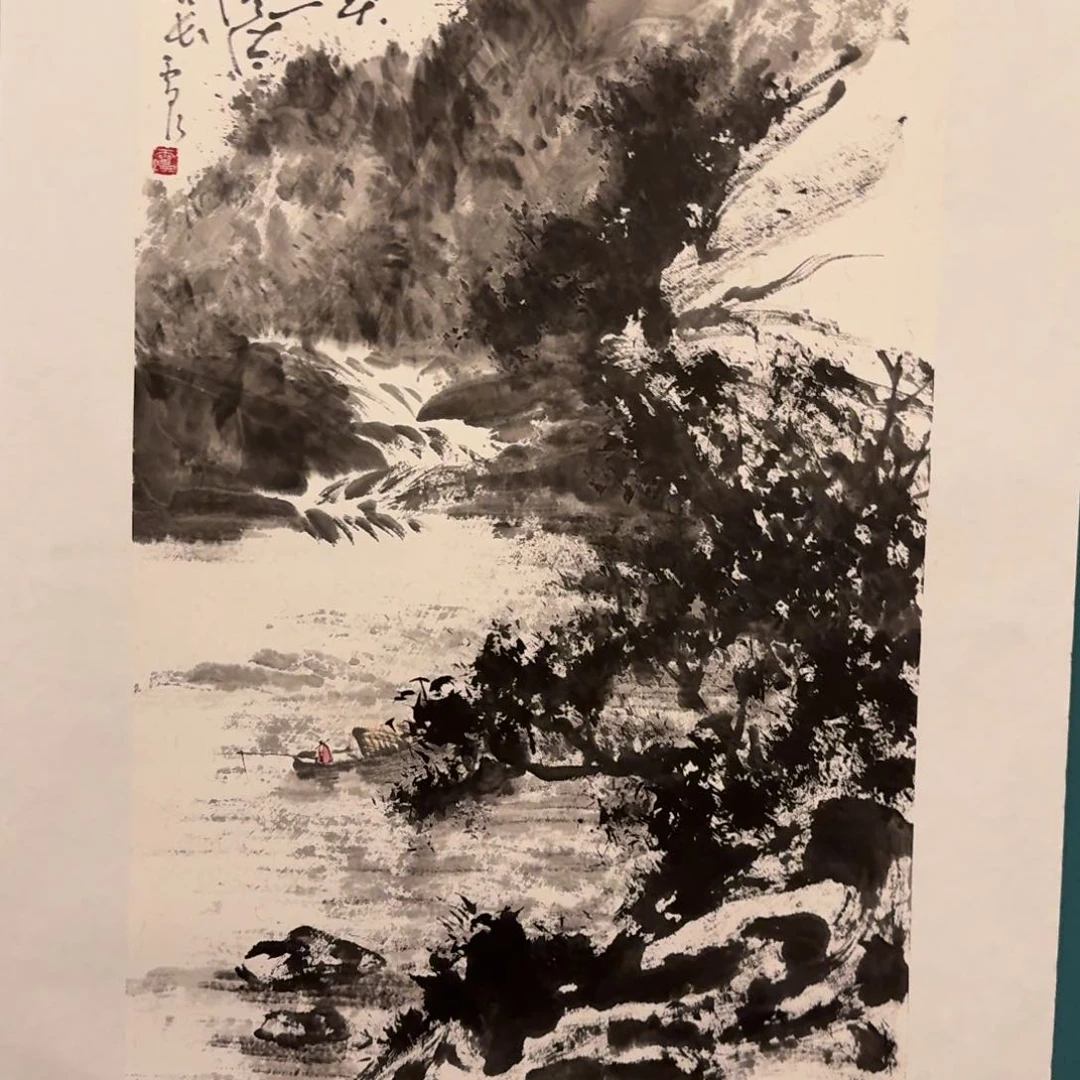 国画雷公老师作品画作