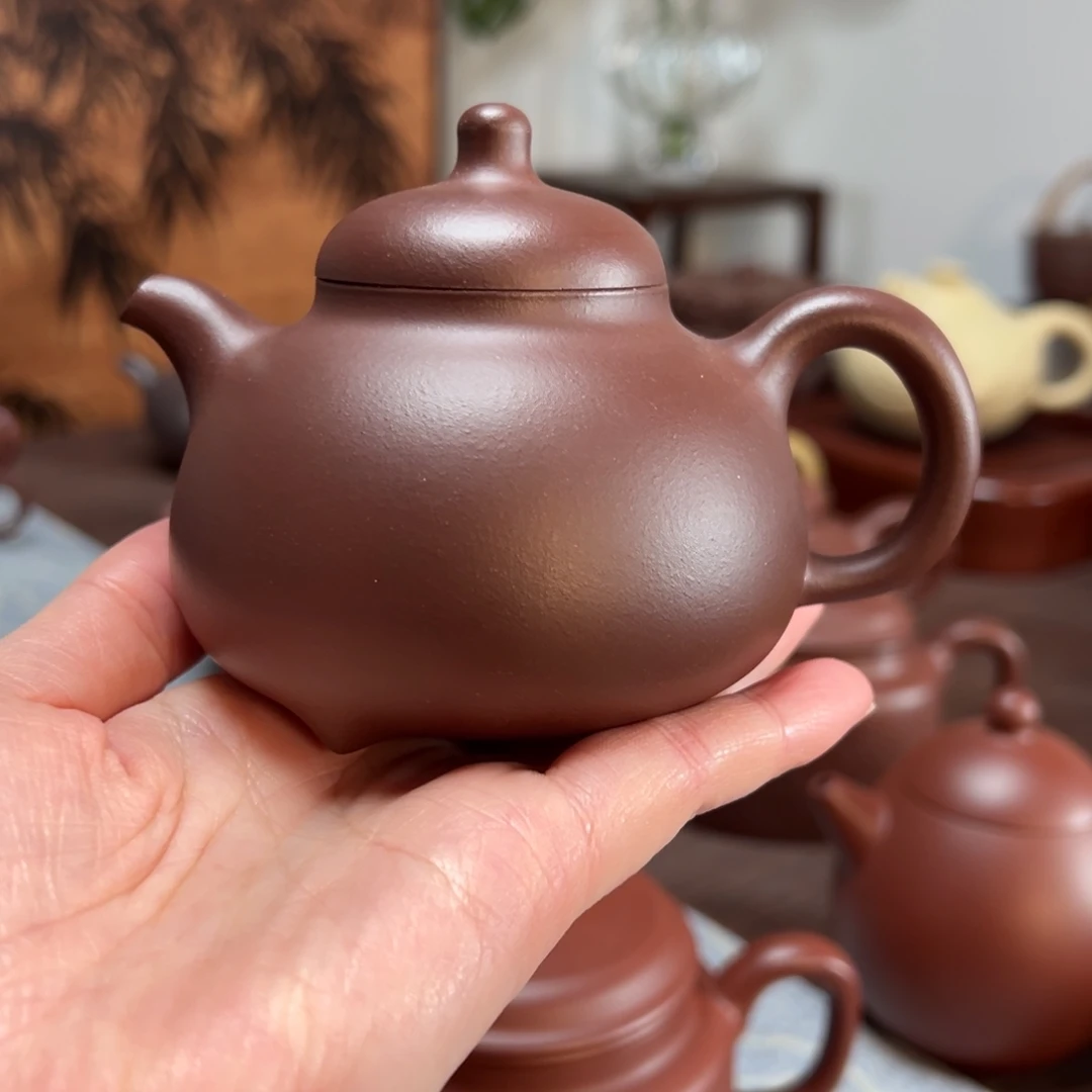 紫砂茶壶乳鼎紫砂壶