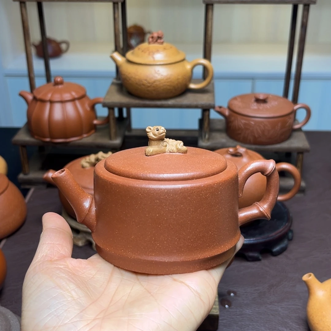 紫砂茶壶手工制作原矿紫砂