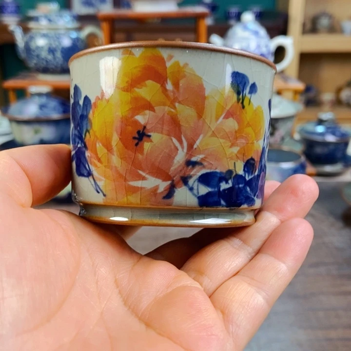 瓷片手工制作工艺精湛等特点