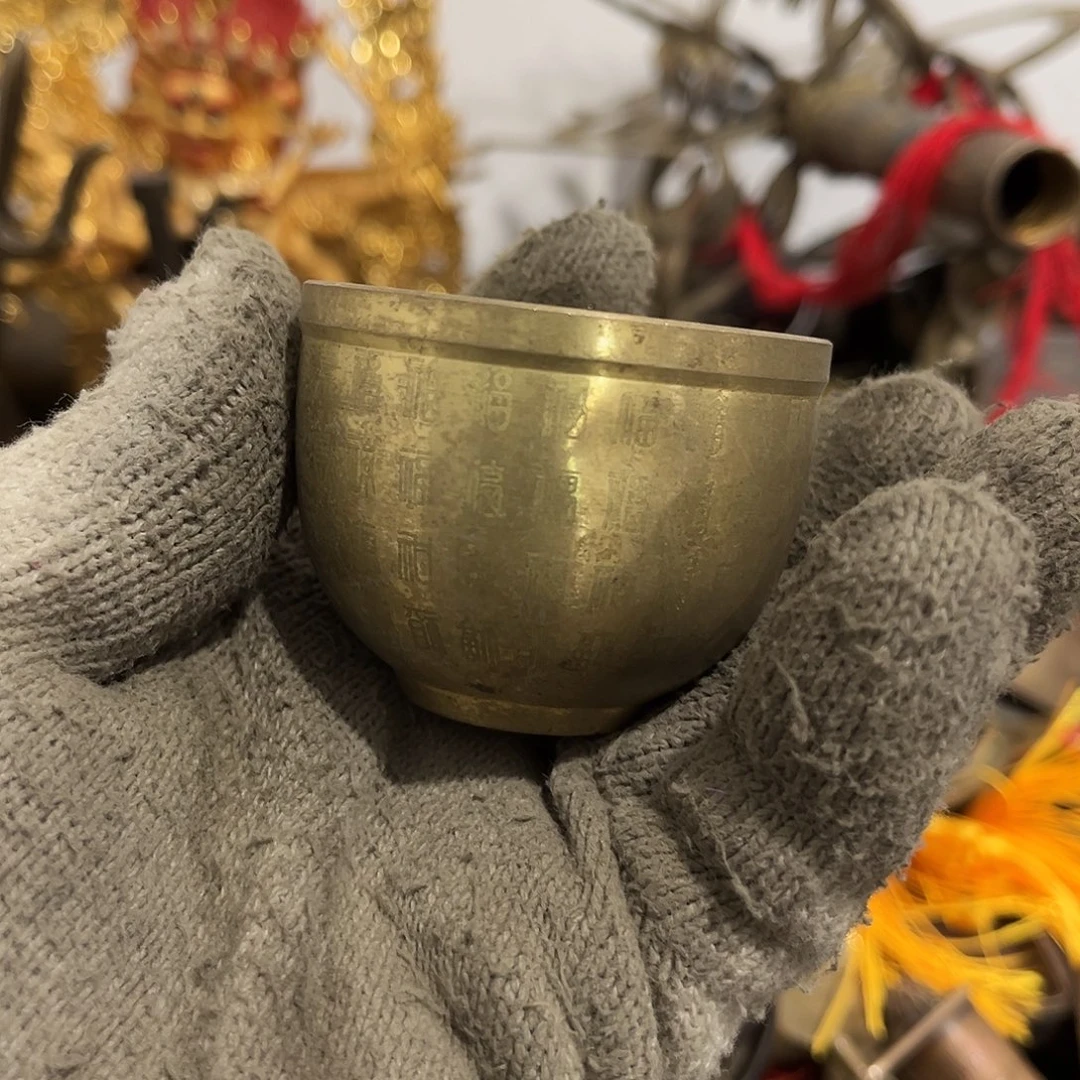 良***子闪电购铜摆件工艺品