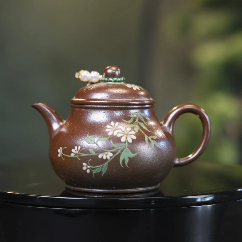 阿茶  花朵怀颖壶（观羽0342）