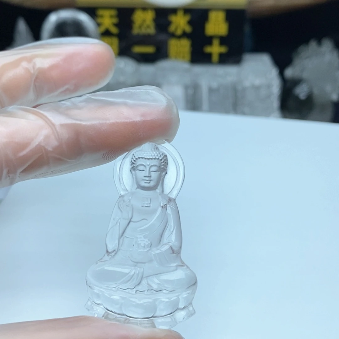 水晶颈饰未镶嵌感****