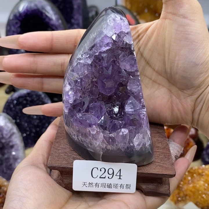 未镶嵌大型摆件（非配饰）紫晶