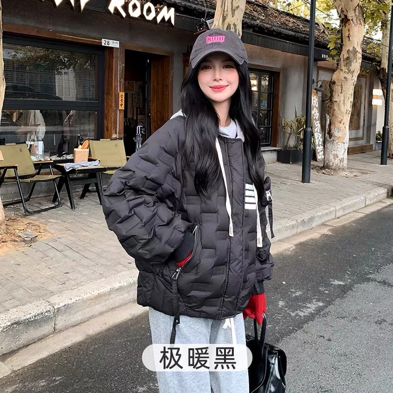 【666】1104/32-641/1236/1160  连帽面包女短款小个子冬季短款