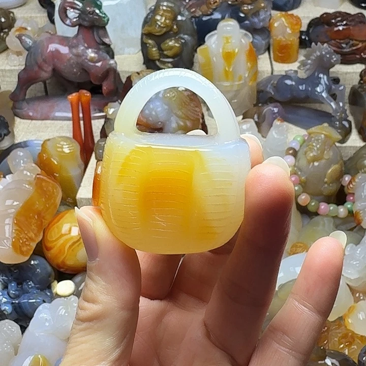 玛瑙/玉髓未镶嵌饰品