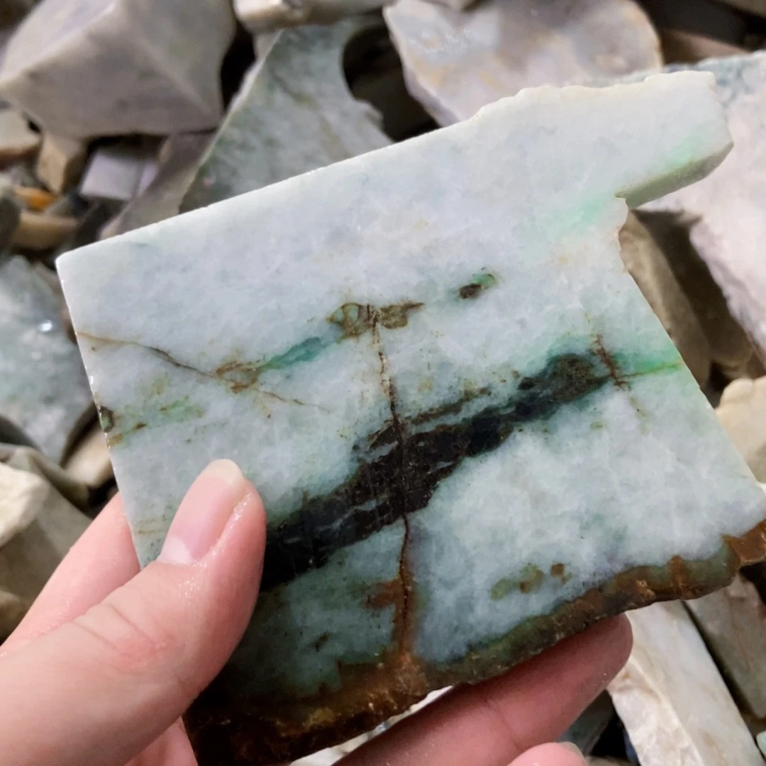 翡翠未镶嵌颈饰天然翡翠