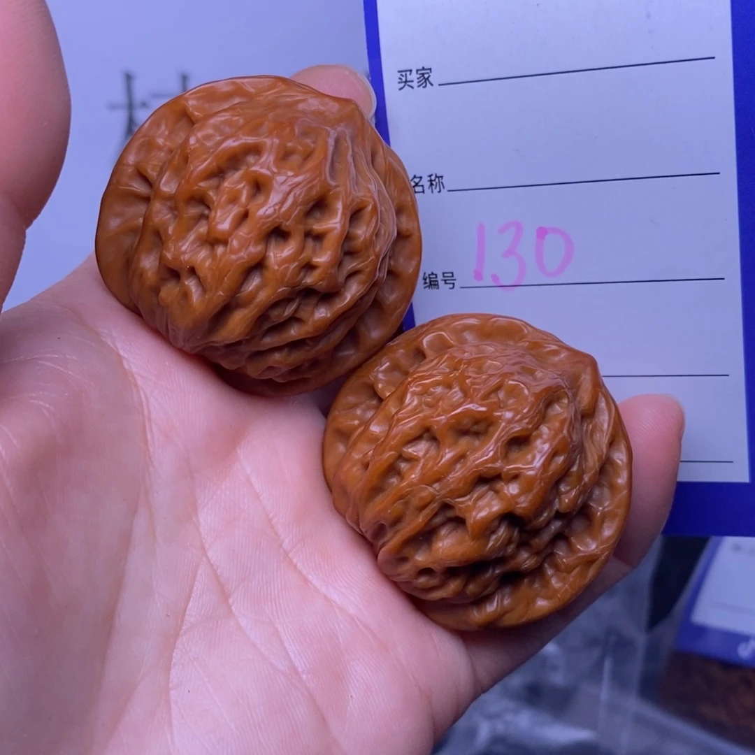 把件文玩核桃130/40公子帽