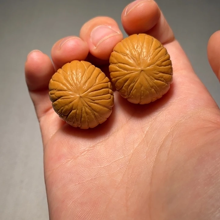 文玩核桃把件猴头120