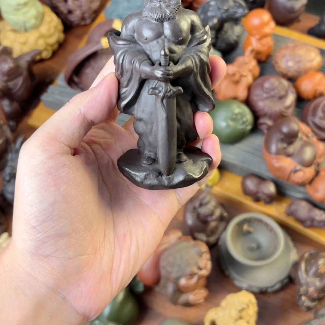 吃***灰紫砂茶宠紫砂的味道