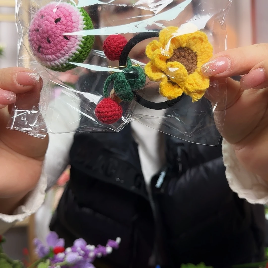 纯手工钩织钩织挂件