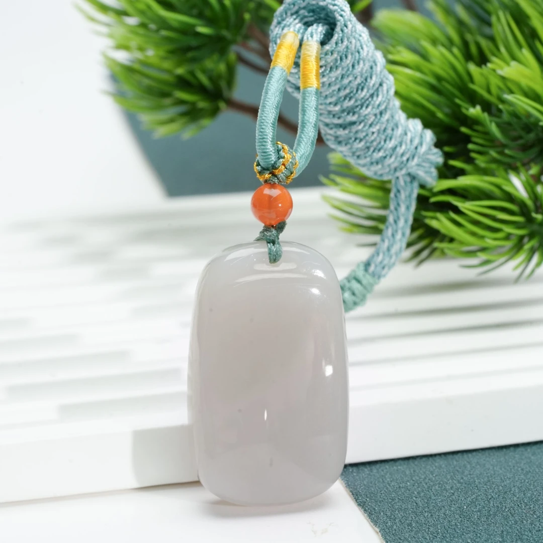 【小北严选】和田玉吊坠约22*38mm带绳【多样性发一件】-AH10X983