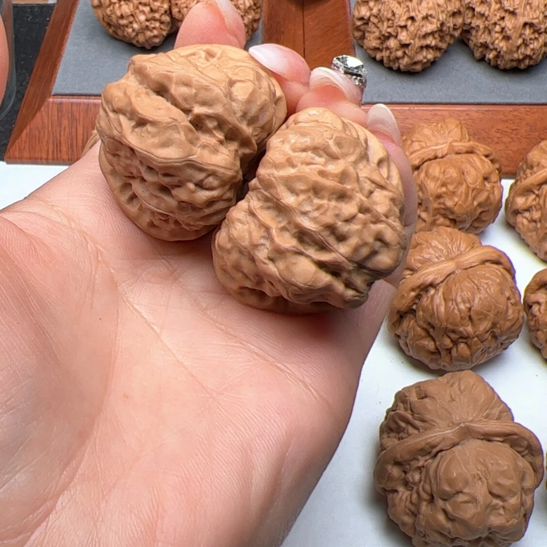 文玩核桃把件蛤蟆38丽