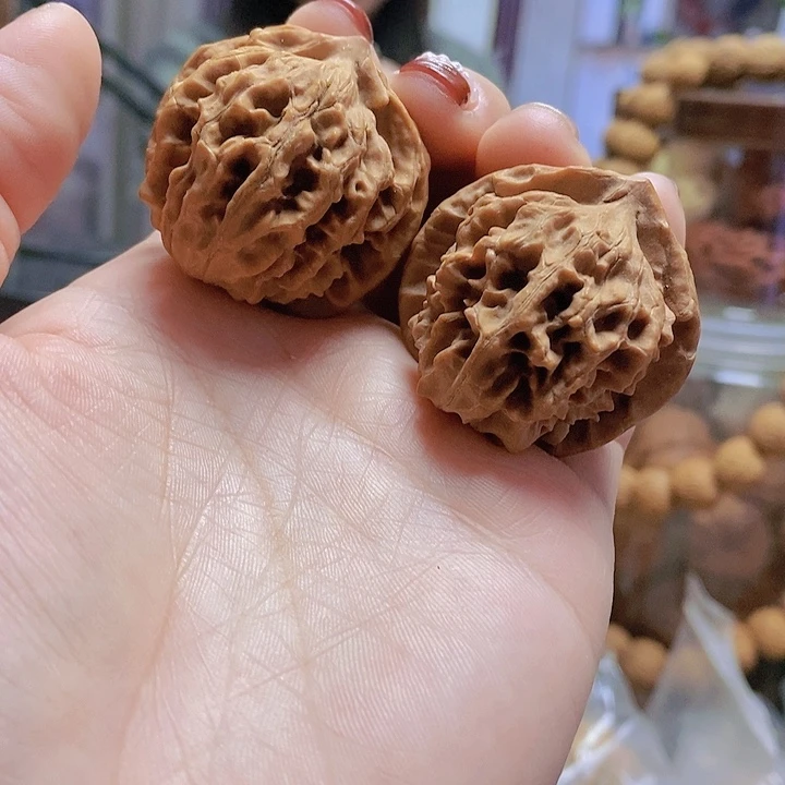 【闪购商品】文玩核桃把件37.5蓟县元宝