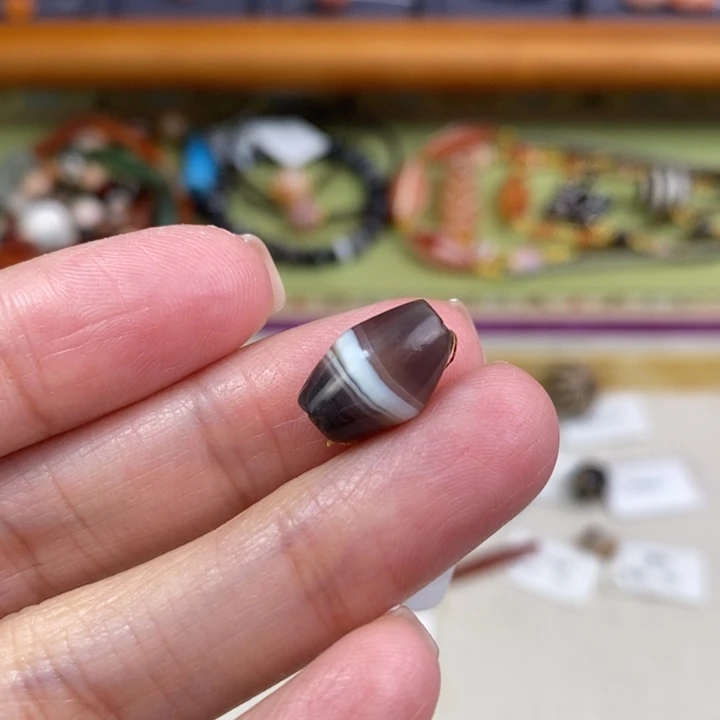 玛瑙/玉髓单珠未镶嵌