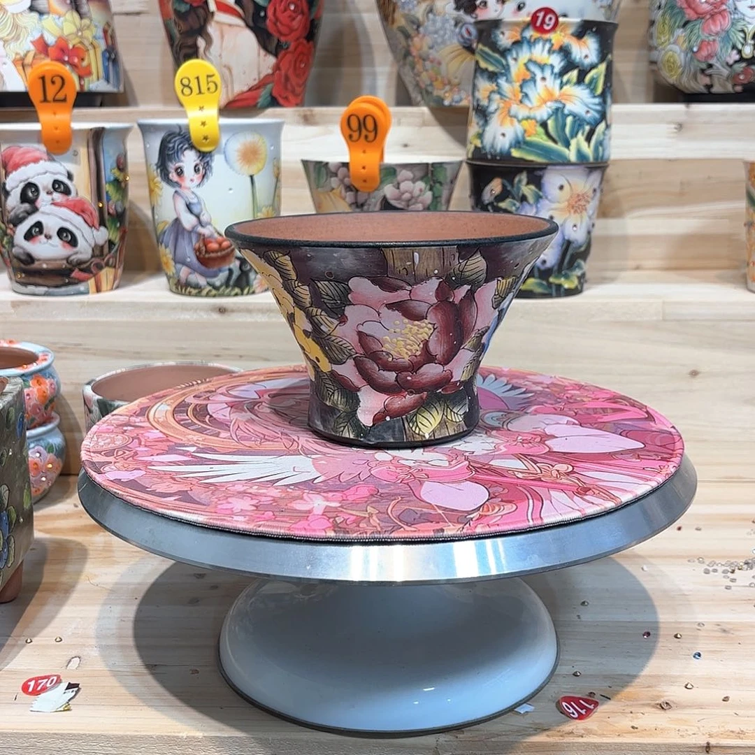 紫砂花盆手工花盆默认微瑕15/10