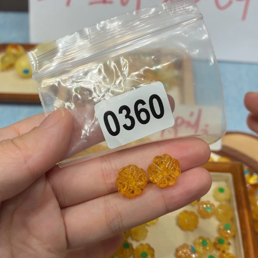 琥珀未镶嵌珠宝奇石