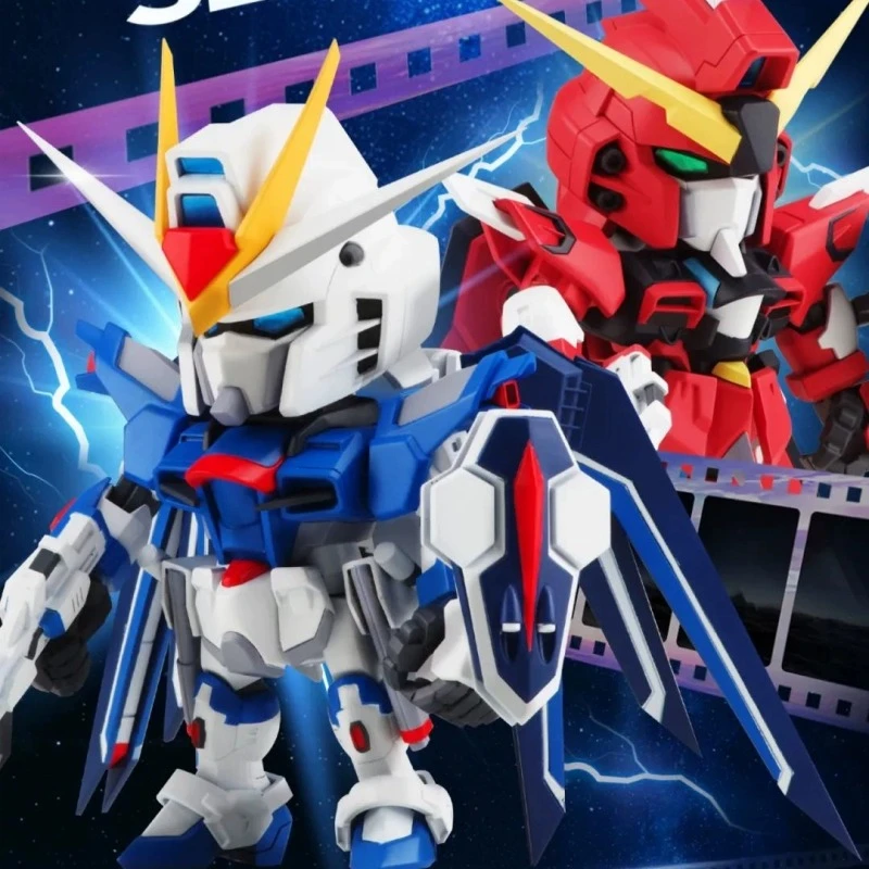 【闪电潮玩】QMSV Gundam Seed Freedom自由与正义高达电影系列盲盒