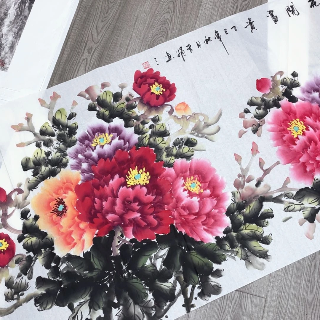 国画曾娟老师作品欣赏