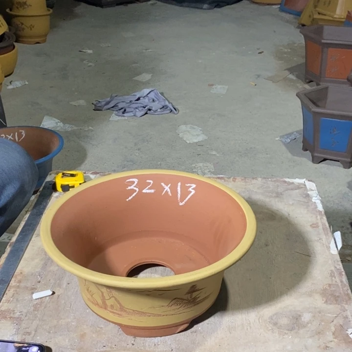 紫砂花盆紫砂紫砂