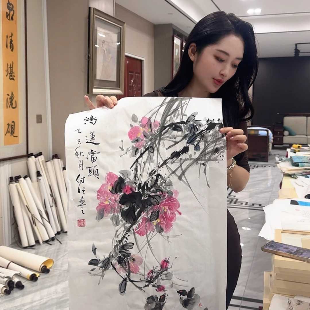 国画国画作品多次入选