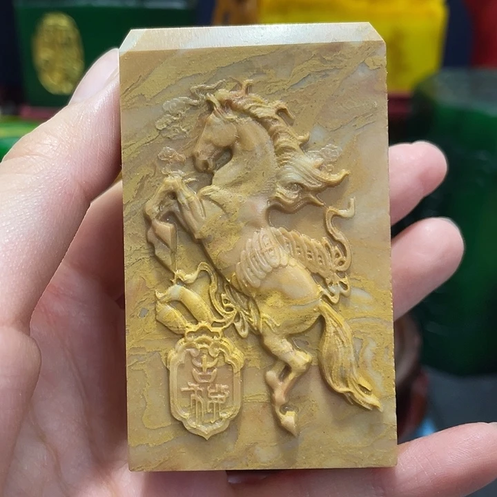 寿山石印石篆刻印章引首章闲章姓名章生日礼物