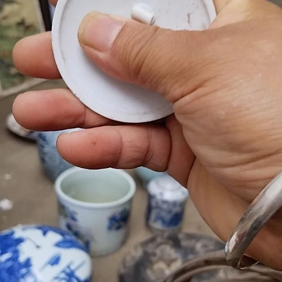 瓷片瓷器鉴定完毕之后